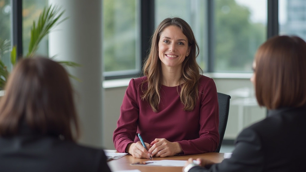 Специалист по развитию персонала проводит деловое совещание с коллегами